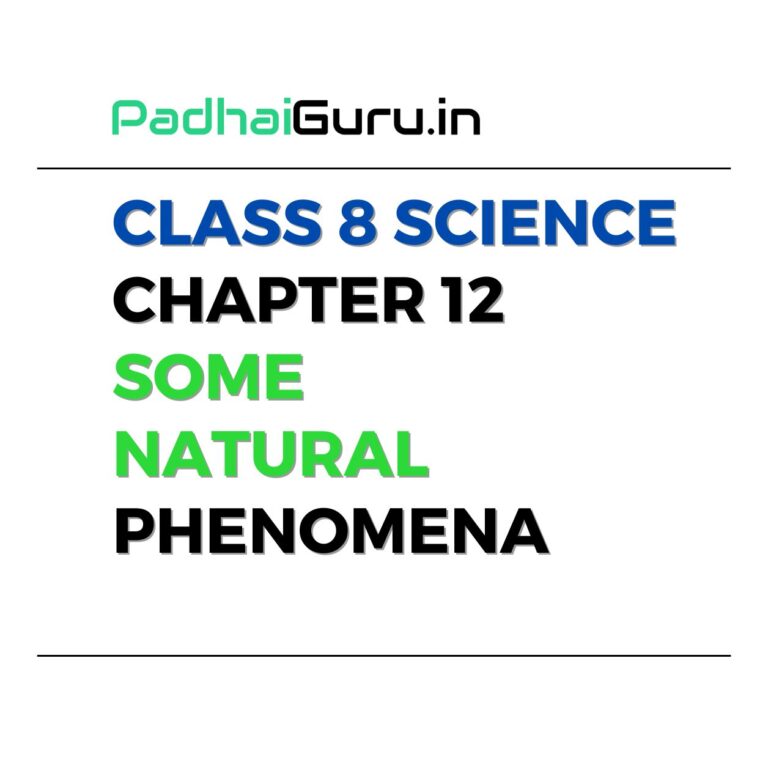 12 Some Natural Phenomena