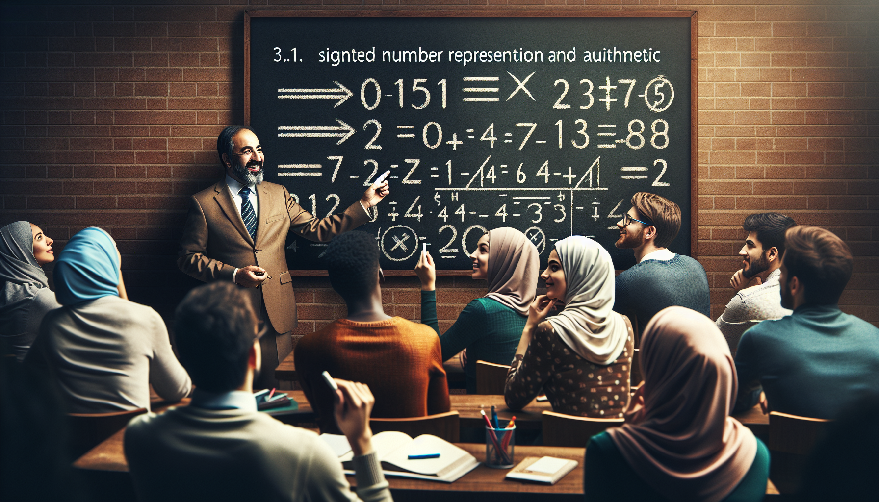 3.1 Number Representation and Arithmetic: Signed numbers