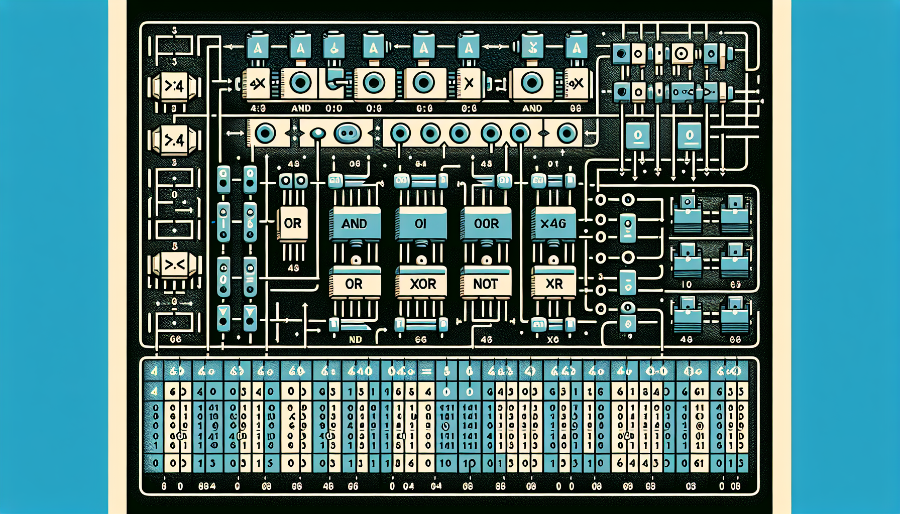 4.8 Logic Gates: Truth Tables in Digital Electronics