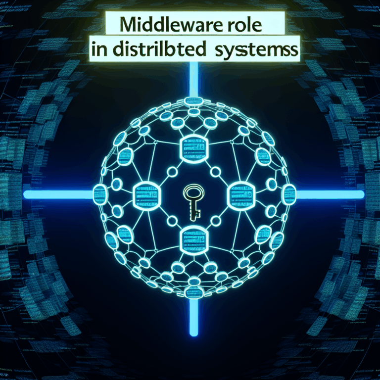 Middleware Role in Distributed Systems